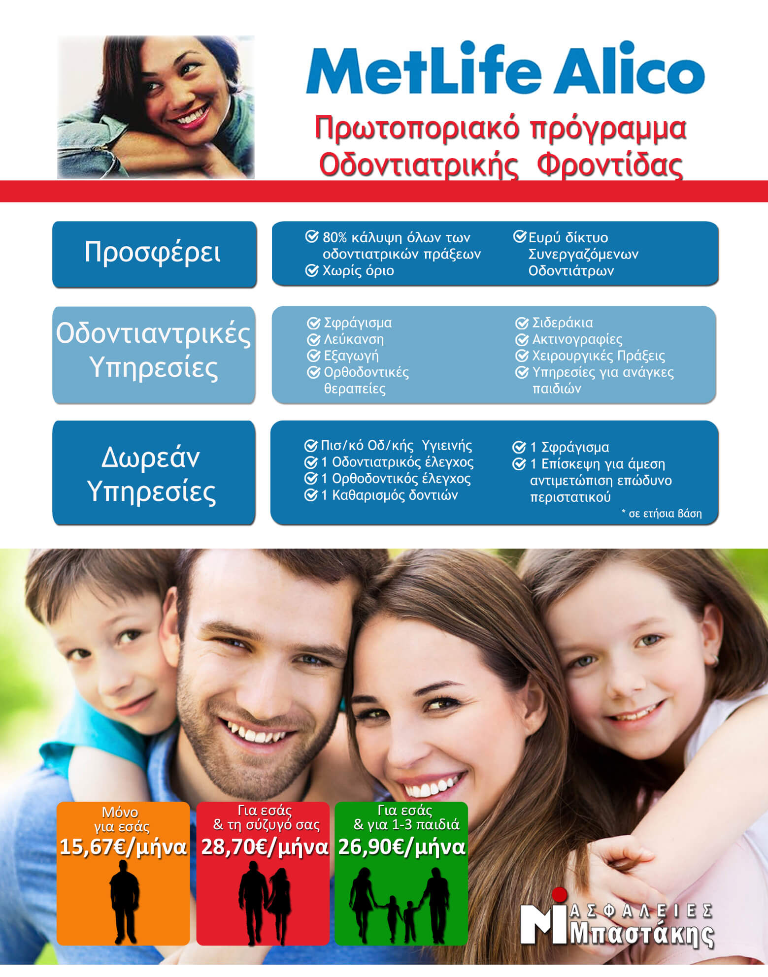 odontiatriko metlife